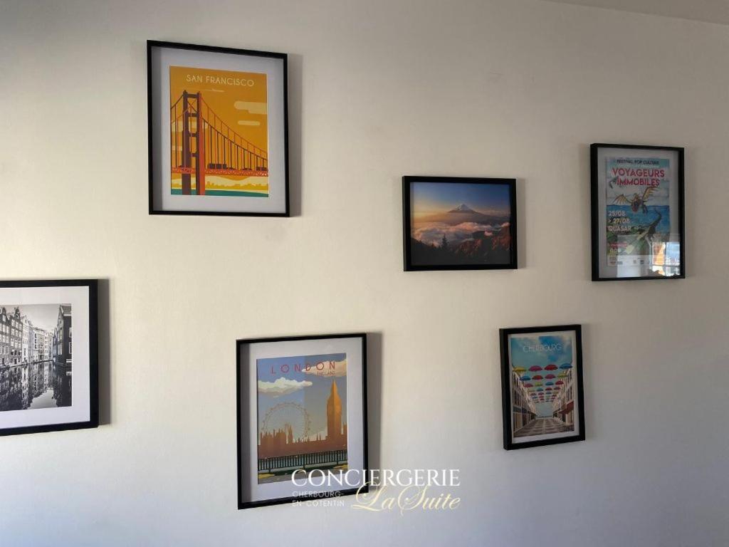 L'Escale Cherbourgeoise ภายนอก รูปภาพ